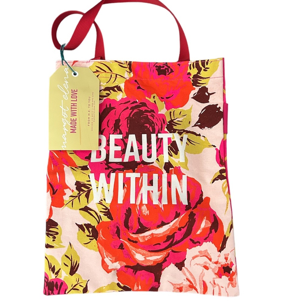 Margot Elena beauty within told bag 100% cotton